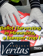 A ballot-harvesting racket in Democratic Rep. Ilhan Omar's Minneapolis district has been busted by undercover news organization Project Veritas.